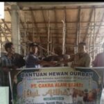 PT CAS SALURKAN HEWAN QURBAN UNTUK DESA DUNDANGAN DAN SOREK DUA, WUJUD KEPEDULIAN CSR PERUSAHAAN